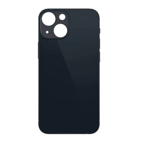For iPhone 13 Mini Back Glass Black (Enlarged camera frame)