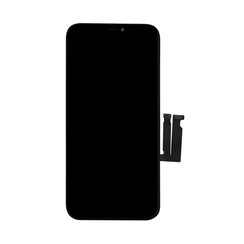 For Apple iPhone Xr (Toshiba: C11/F7C incl. backplate) LCD Display Module Black Refurbished