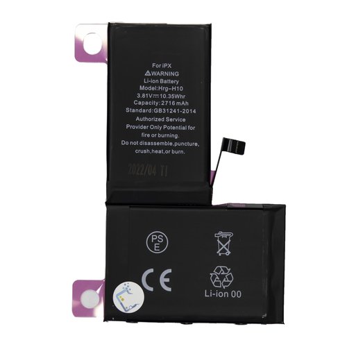 For Apple iPhone X Battery TI Chip (with Adhesive)