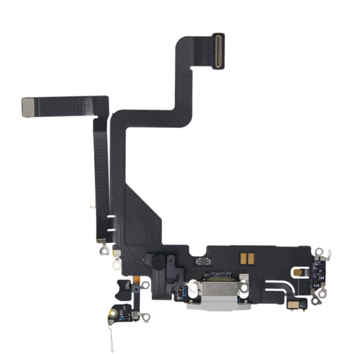 For iPhone 14 Pro Charging Port Flex Cable (Silver)