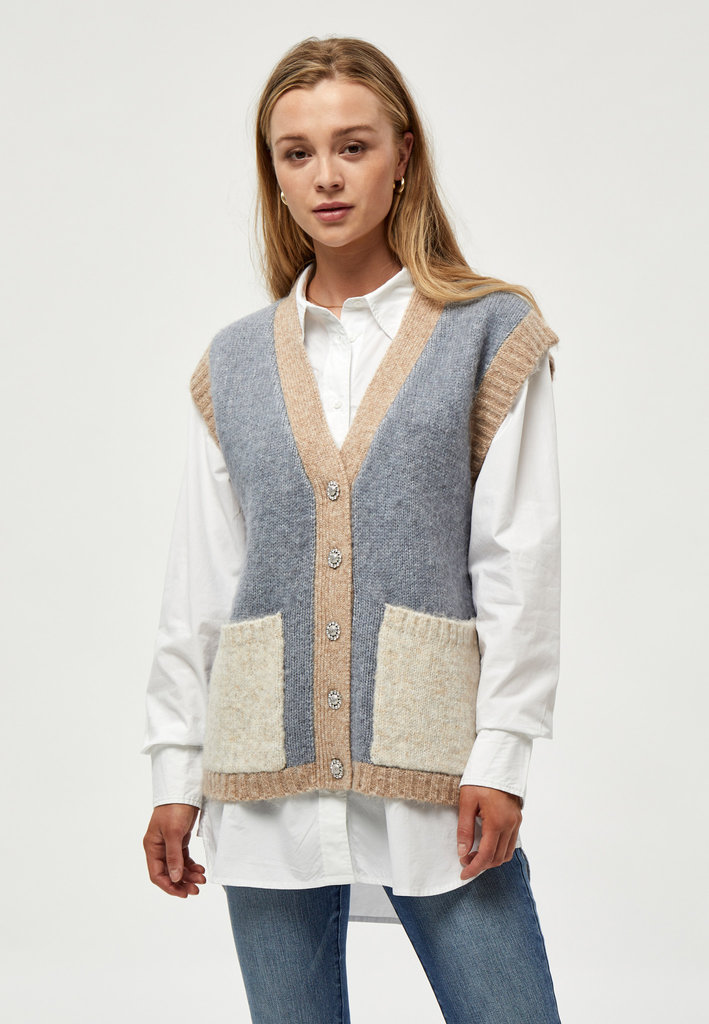 Peppercorn Ceyda knit vest