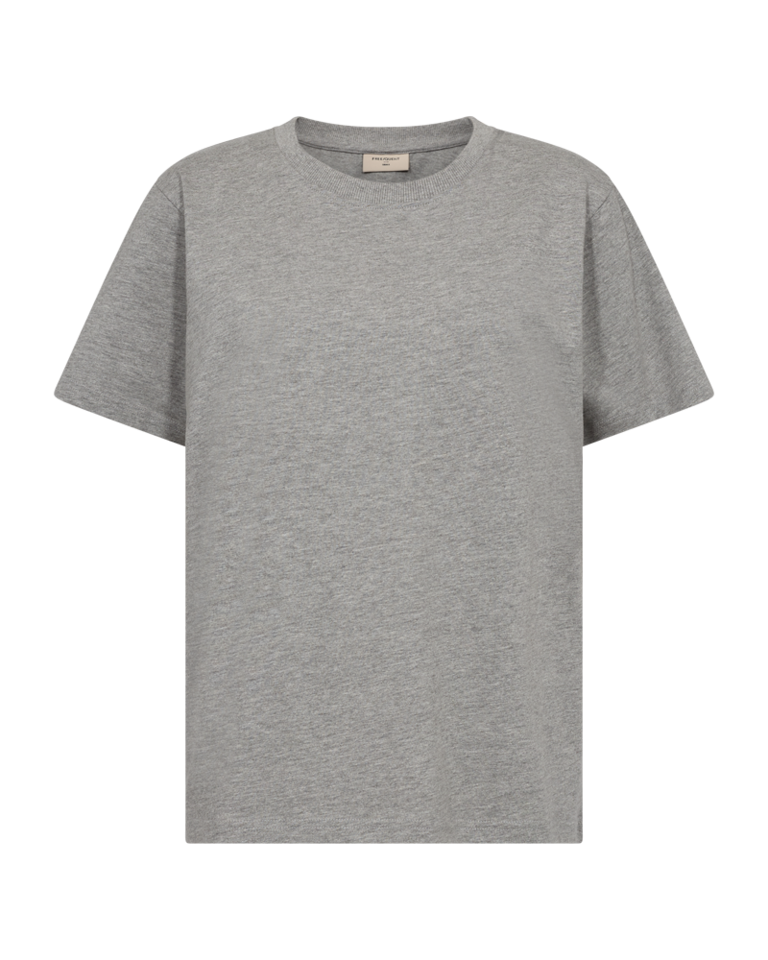 Freequent FQhanne Tee - Grey melange