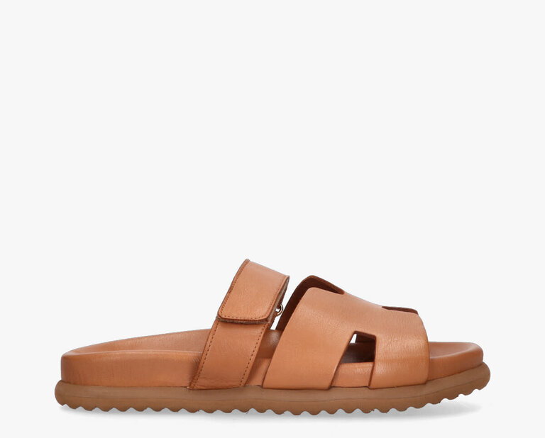 Tango Lilia cognac leather slipper