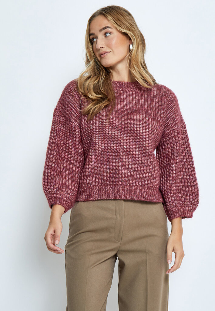 Cori 3/4 sleeve knit pullover