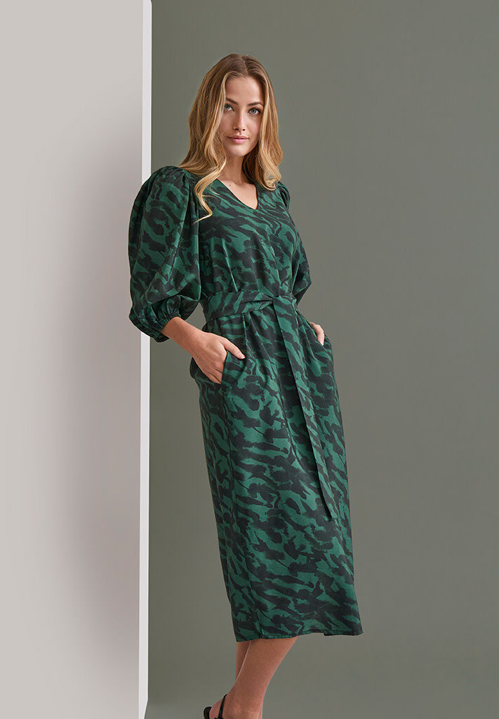 Carmina midi dress