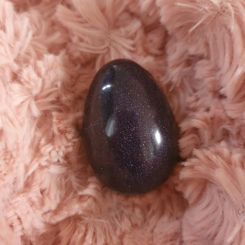 Blue Gold stone yoni egg