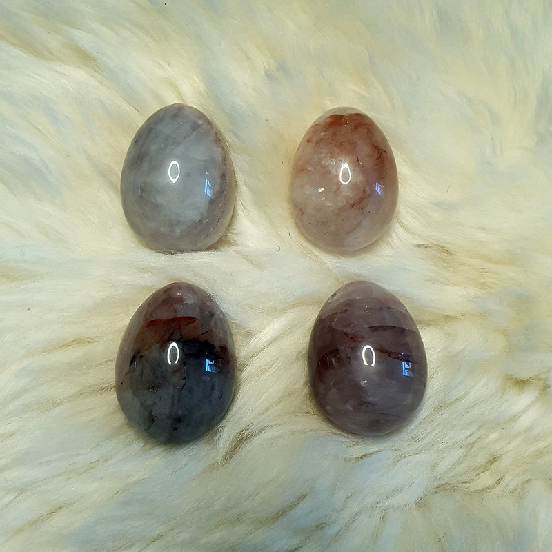 Fire quartz yoni egg