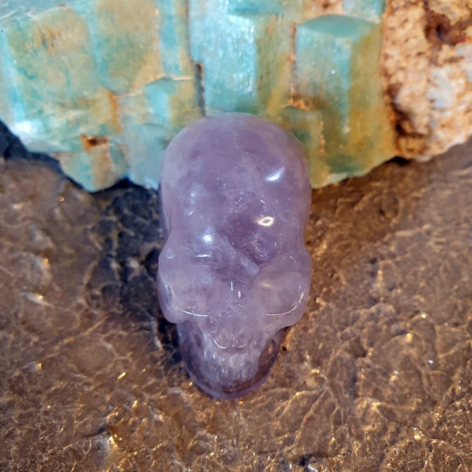 Crystal Skull Kurt - Fluorite