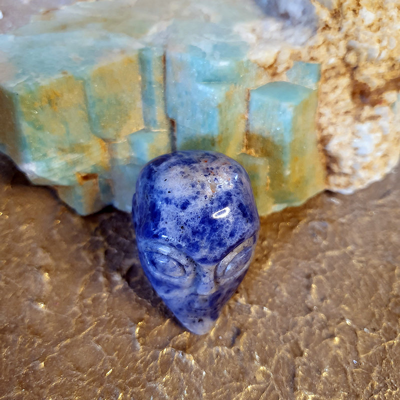 Crystal Alien Thomas - Lapis Lazuli