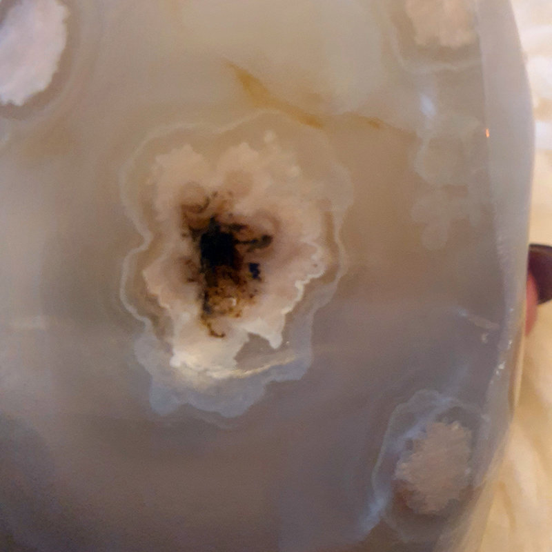 Flower Agate Sculpture