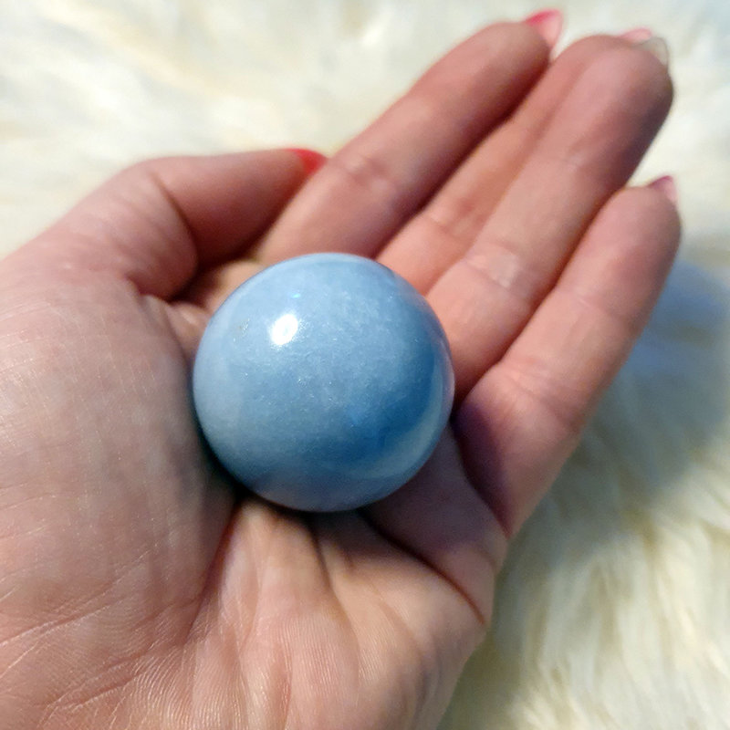 Angelite Sphere