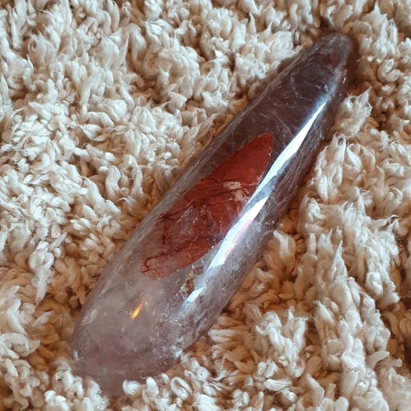Combideal Fire quartz yoni egg + Your ever unfolding rose