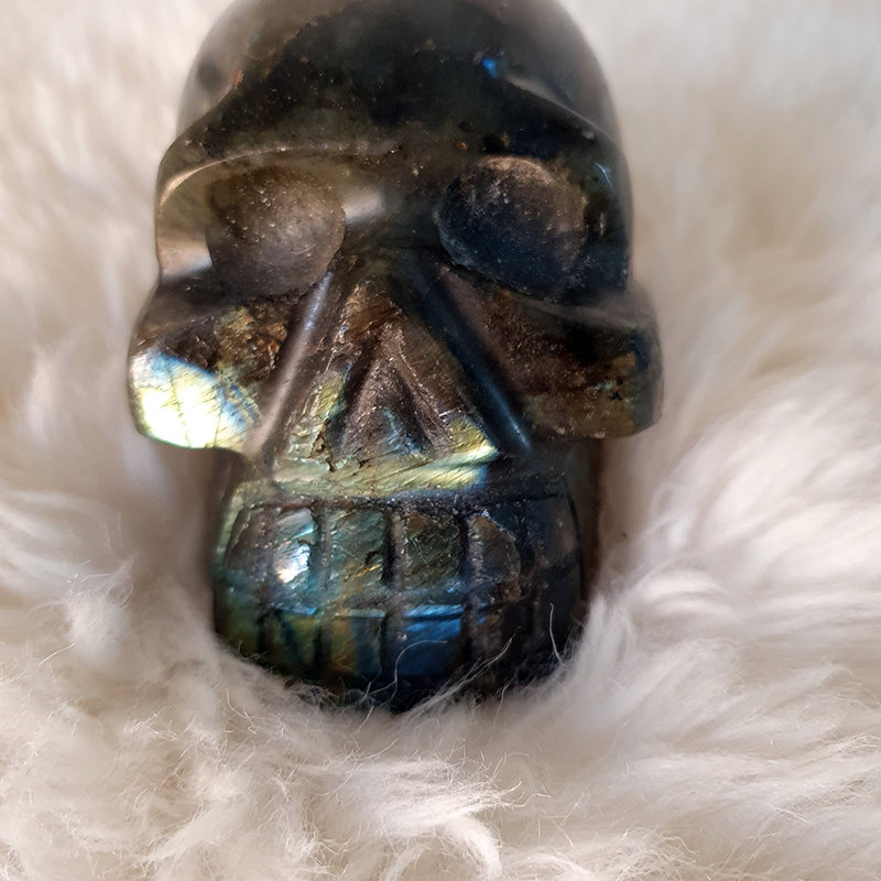 Crystal Skull Aze - Labradorite