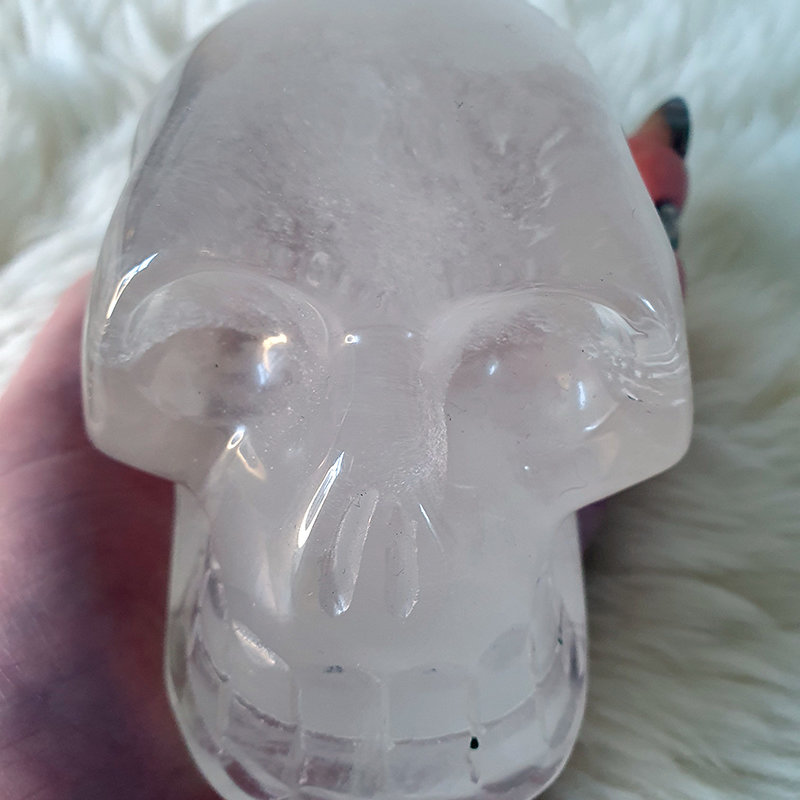 Crystal Skull Damon - Clear Quartz