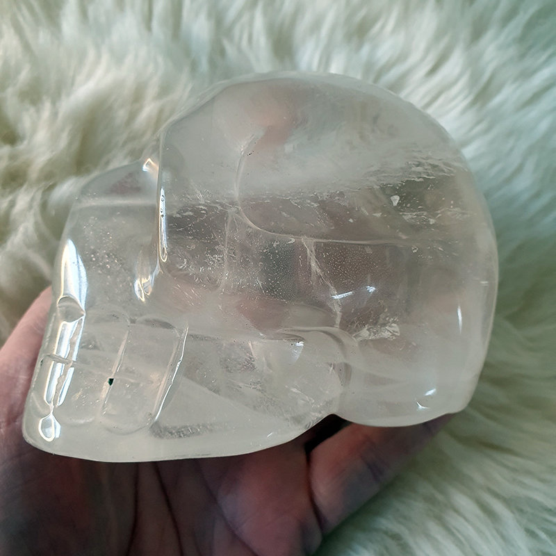 Crystal Skull Damon - Clear Quartz