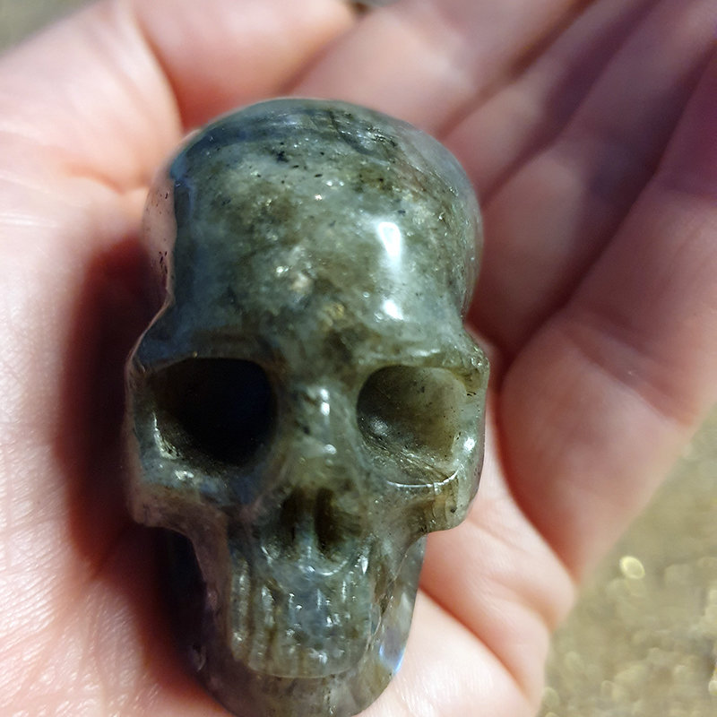 Crystal Skull BUD - Labradorite