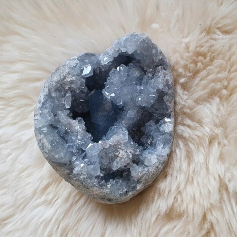 Celestine Geode