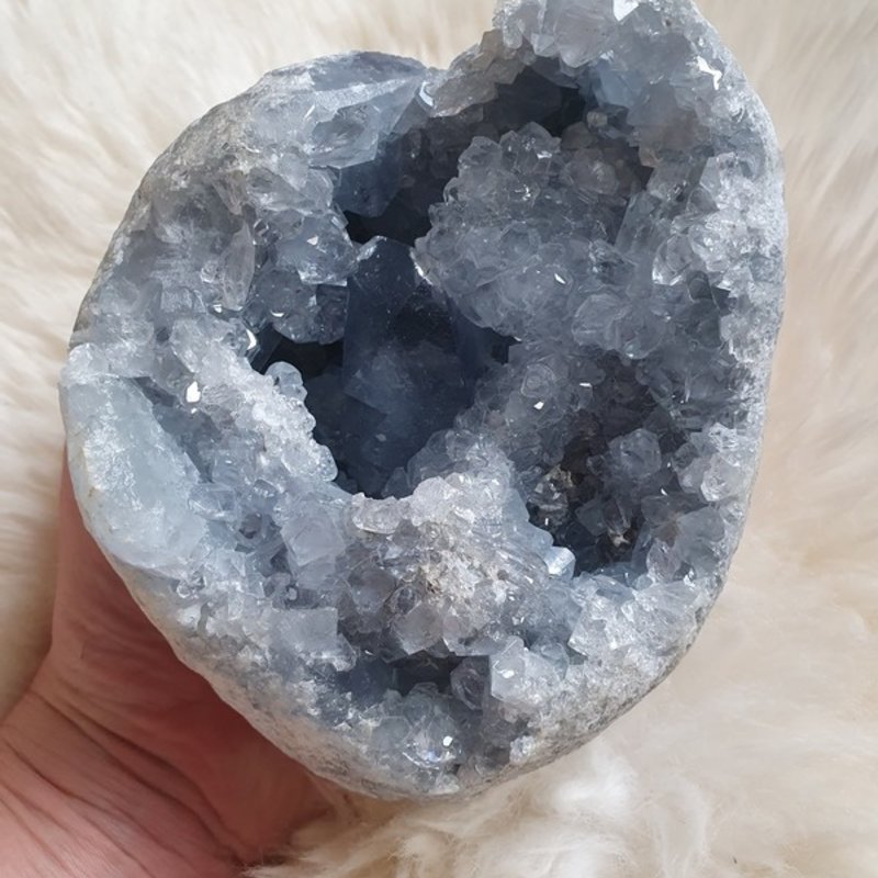 Celestine Geode