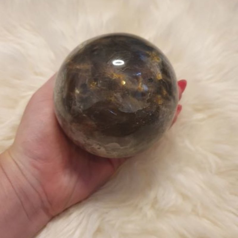 Black Moonstone Sphere