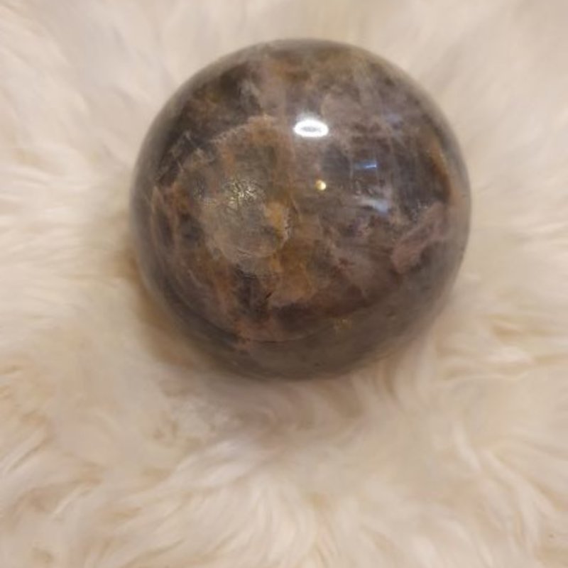 Black Moonstone Sphere