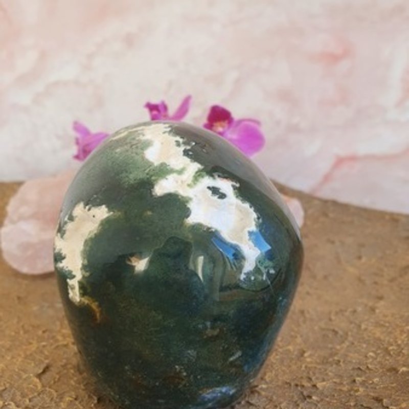 Crystal Skull Priceless - Moss Agate