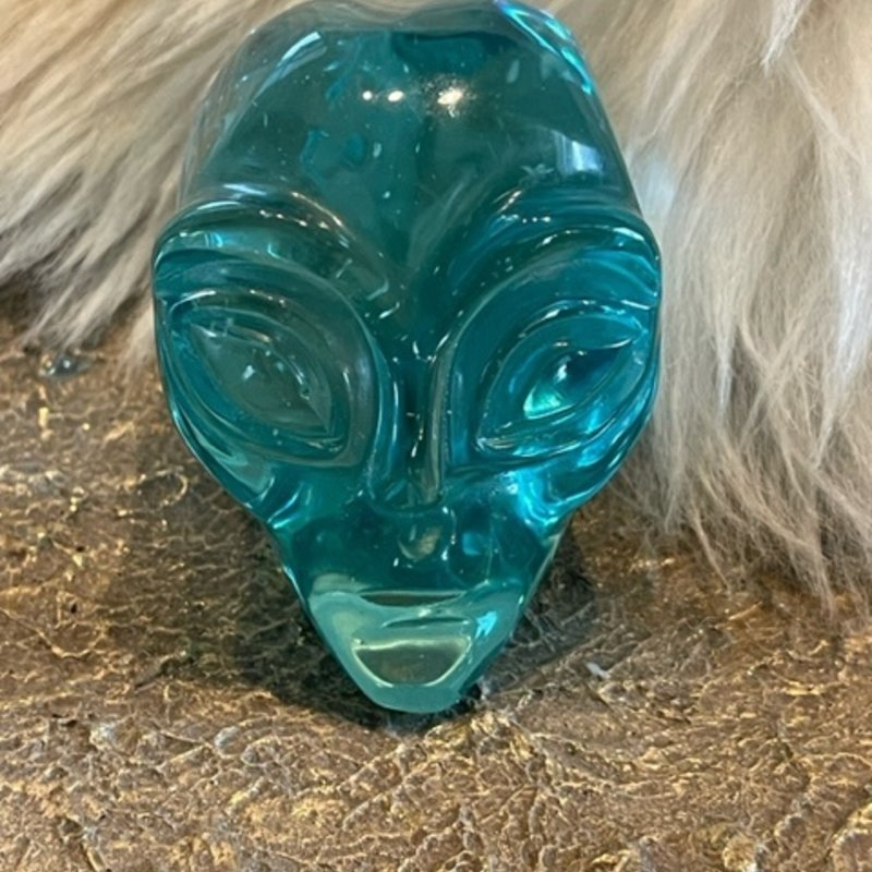 Crystal Alien Siren - Blue Obsidian