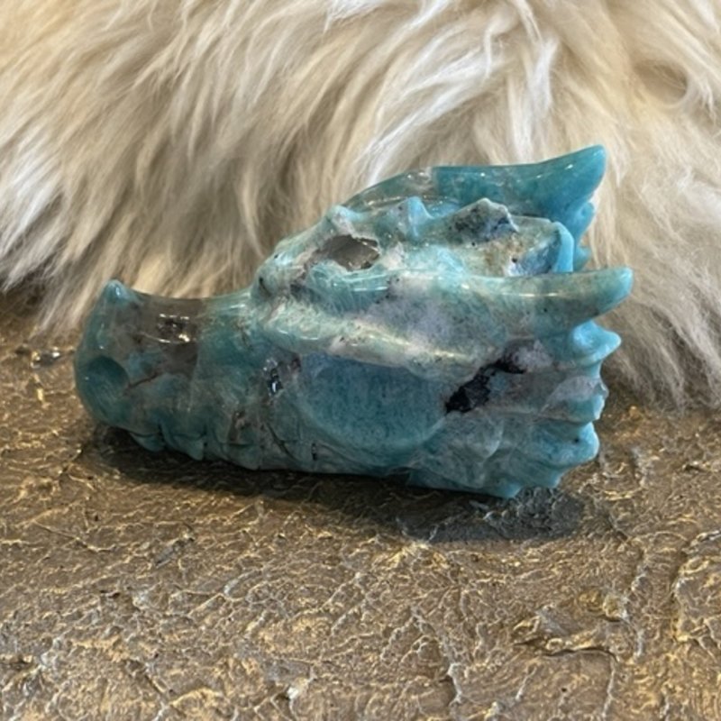 Sheila - Amazonite Crystal Dragon