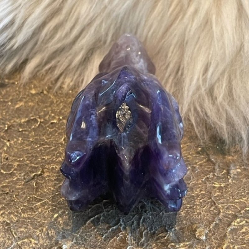Golden - Crystal Dragon Amethyst