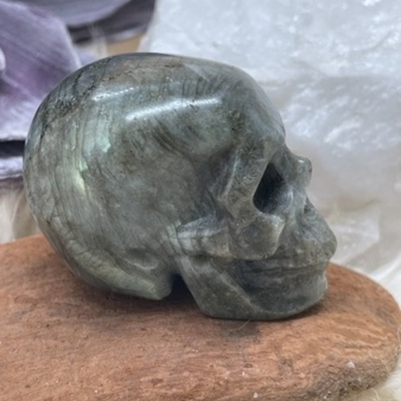 Eric - Labradorite Skull