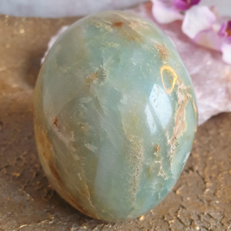 Lily - Amazonite Crystal Skull