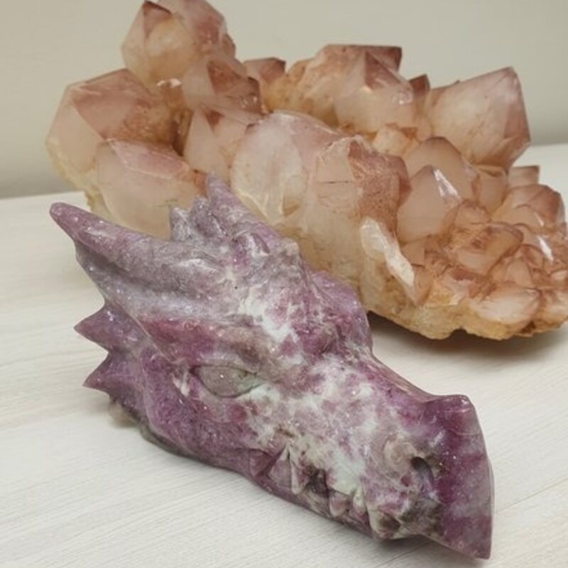 Saar - Lepidolite Dragon