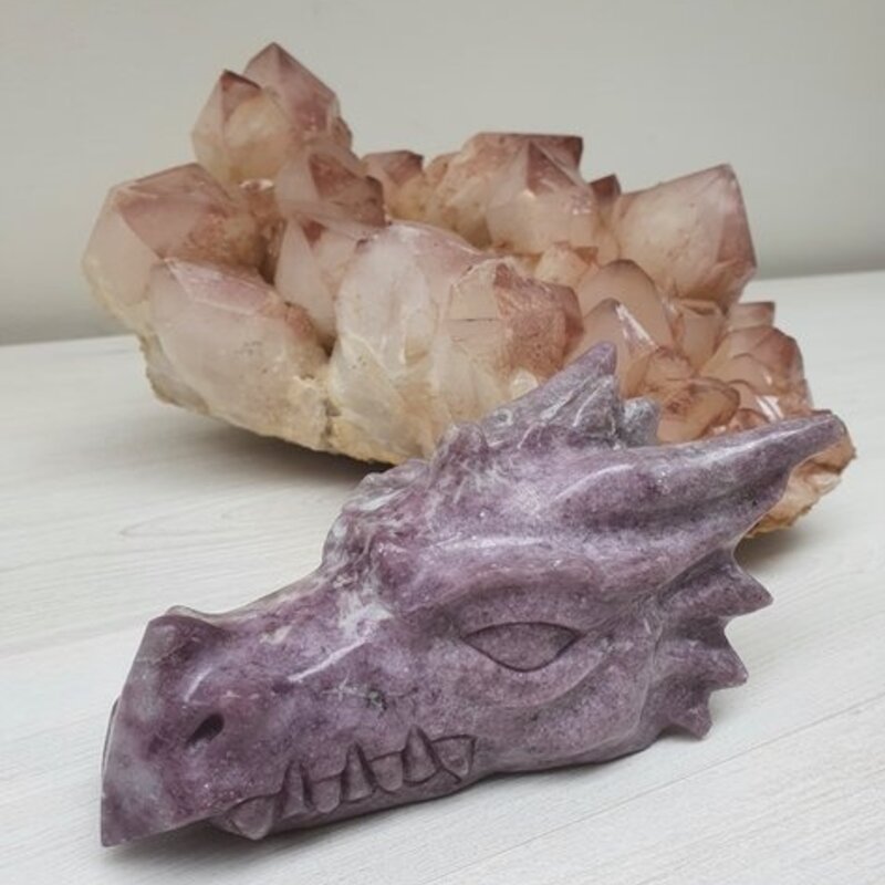 Saar - Lepidolite Dragon