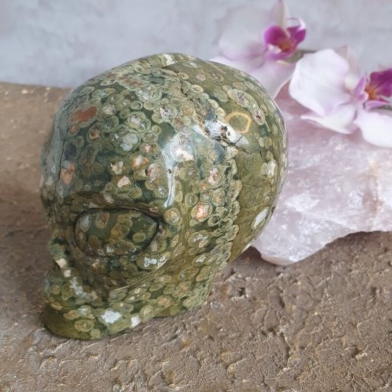 Rhyolite Crystal Starchild Alien - Kaily