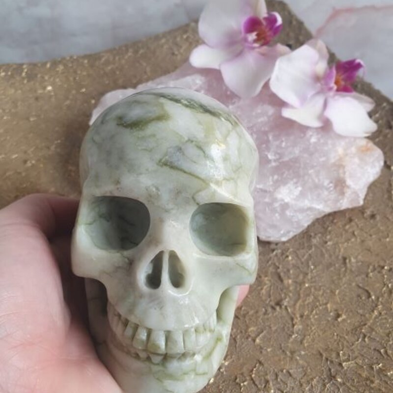 Bianca - Picasso Jaspis Crystal Skull