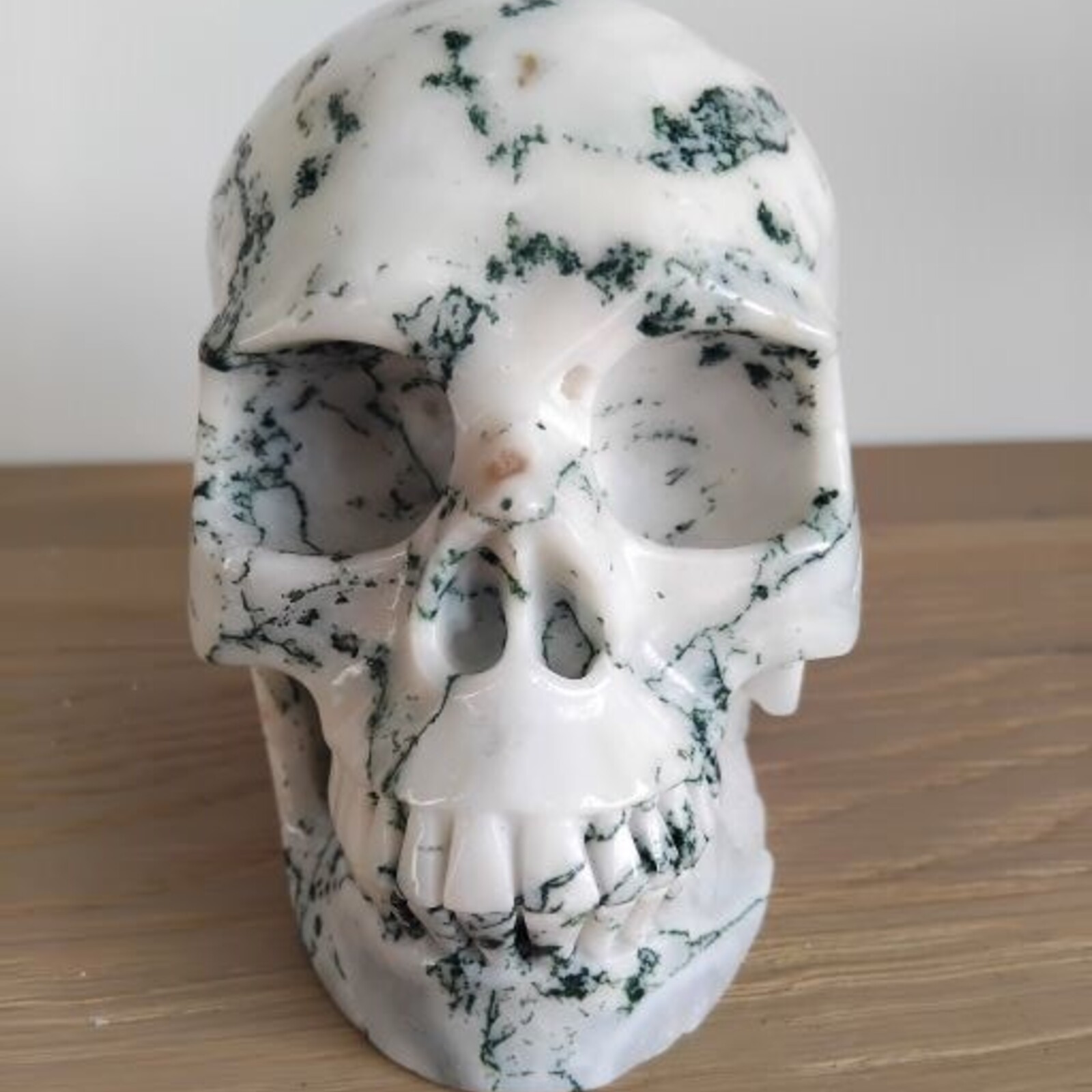 Agamemnon - Tree Agate Crystal Skull