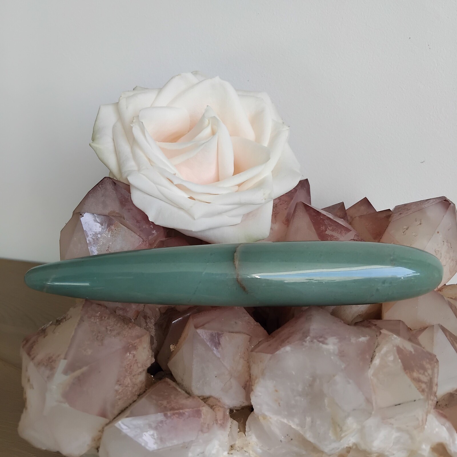 Aventurine Slim Yoni Wand