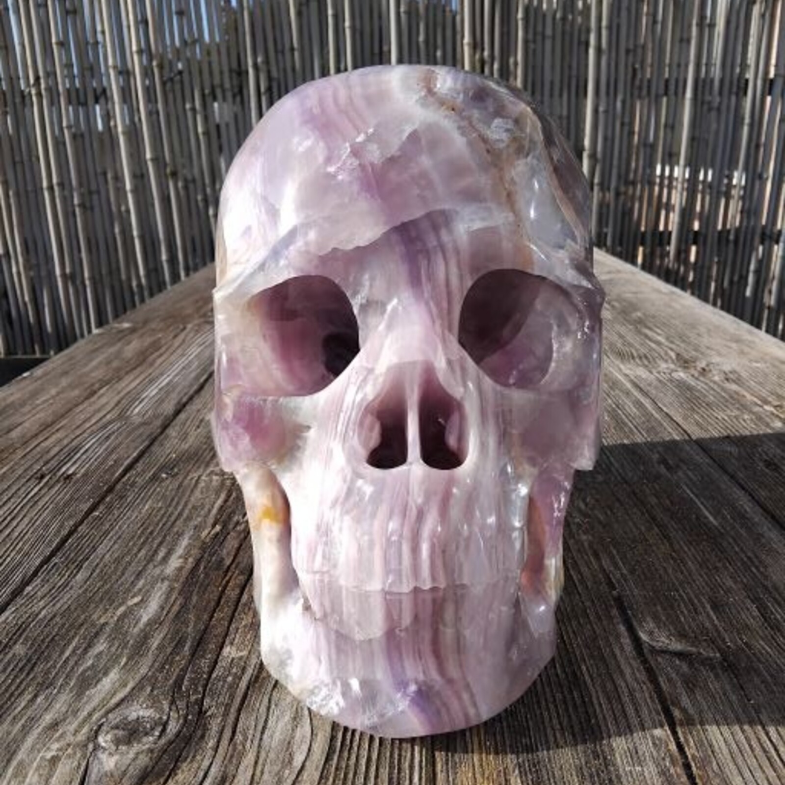 Amelia - Giant Fluorite Crystal Skull