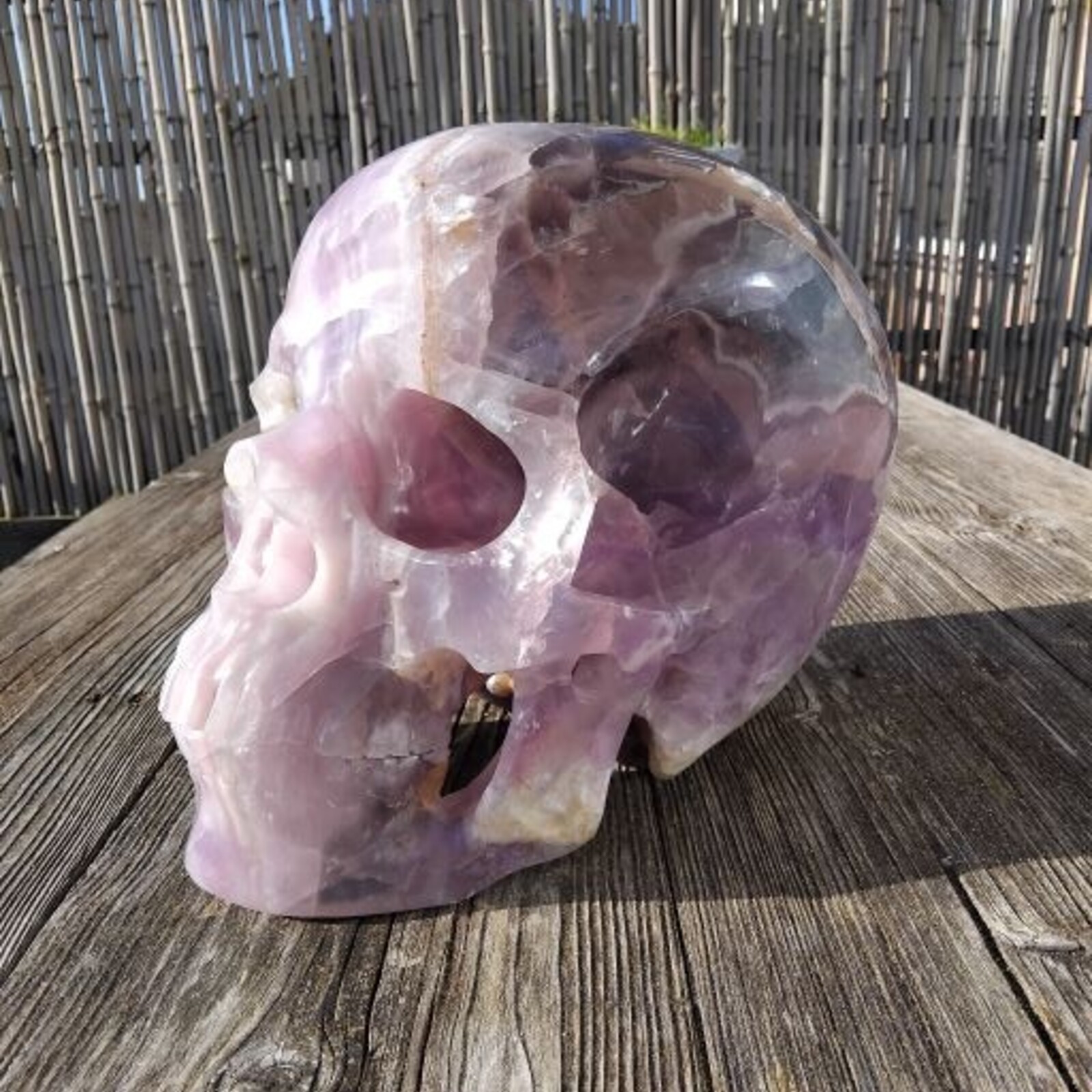 Amelia - Giant Fluorite Crystal Skull