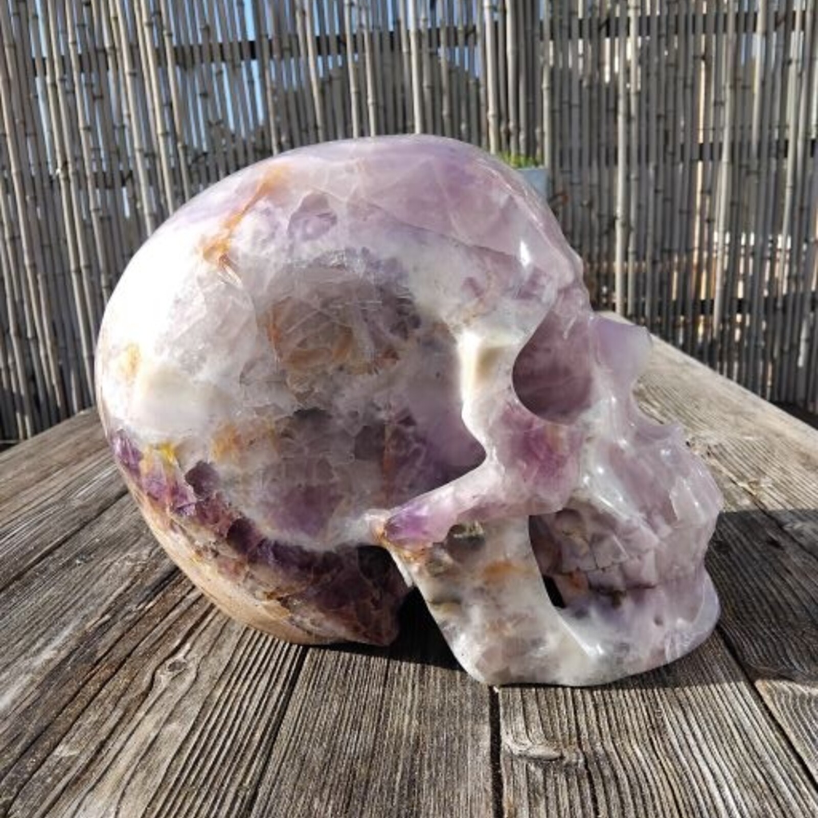 Amelia - Giant Fluorite Crystal Skull