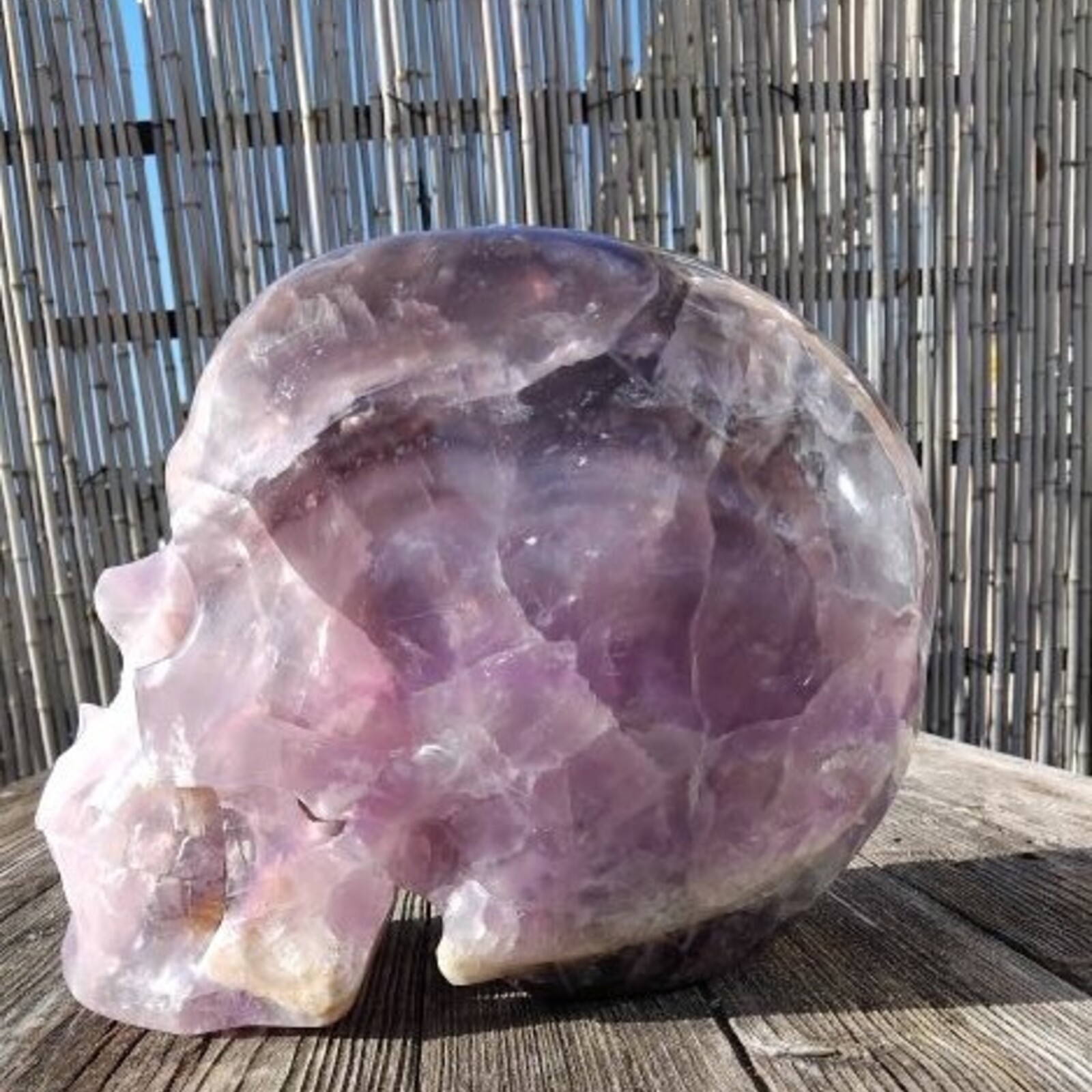 Amelia - Giant Fluorite Crystal Skull