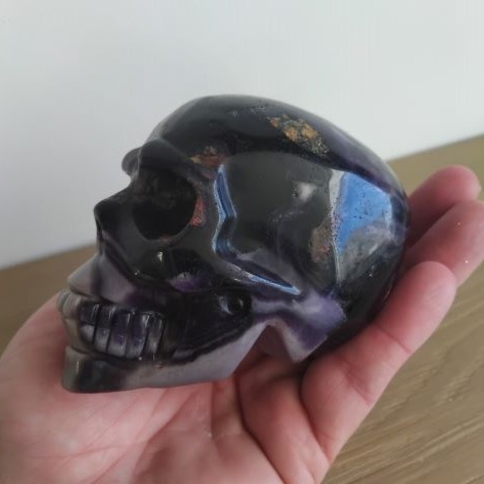 Dionysus - Fluorite Crystal Skull