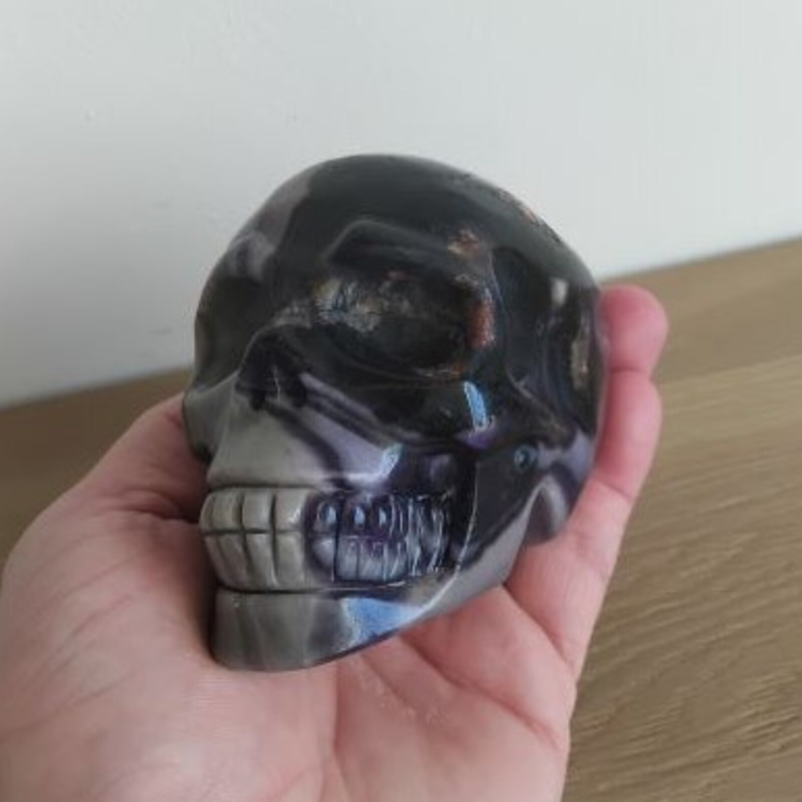 Dionysus - Fluorite Crystal Skull