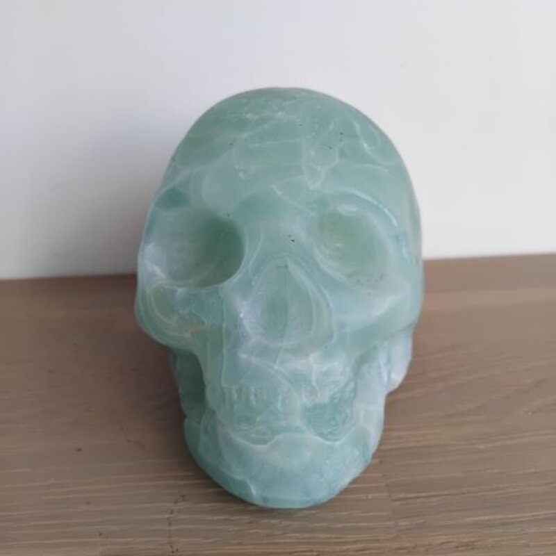 Green Jade Skull