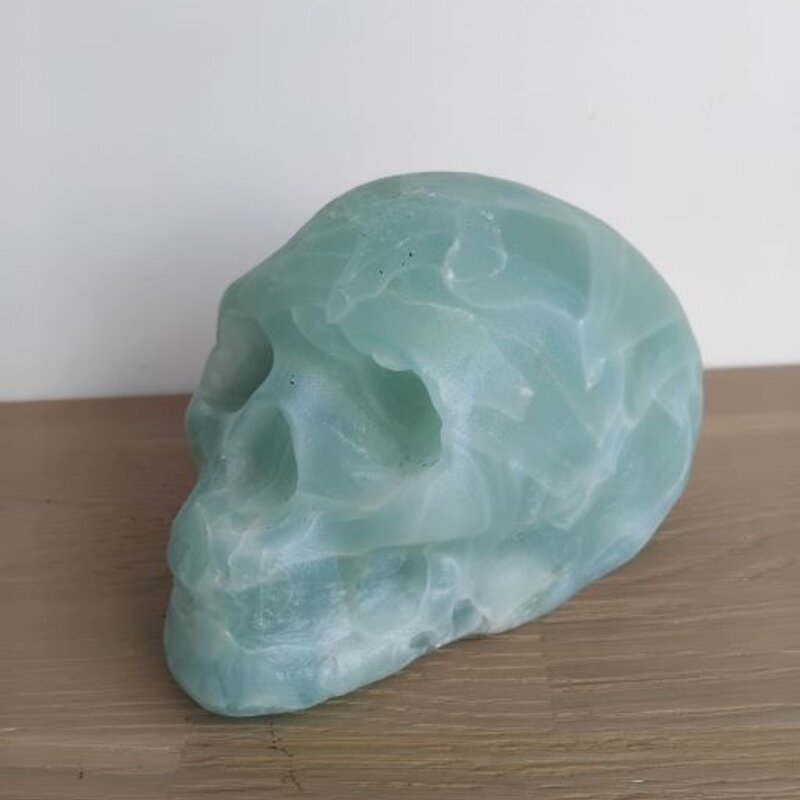 Green Jade Skull