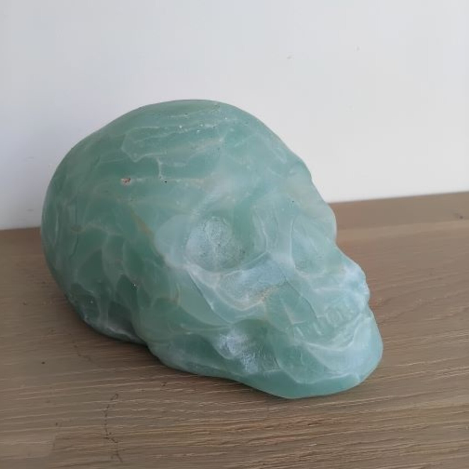 Green Jade Skull