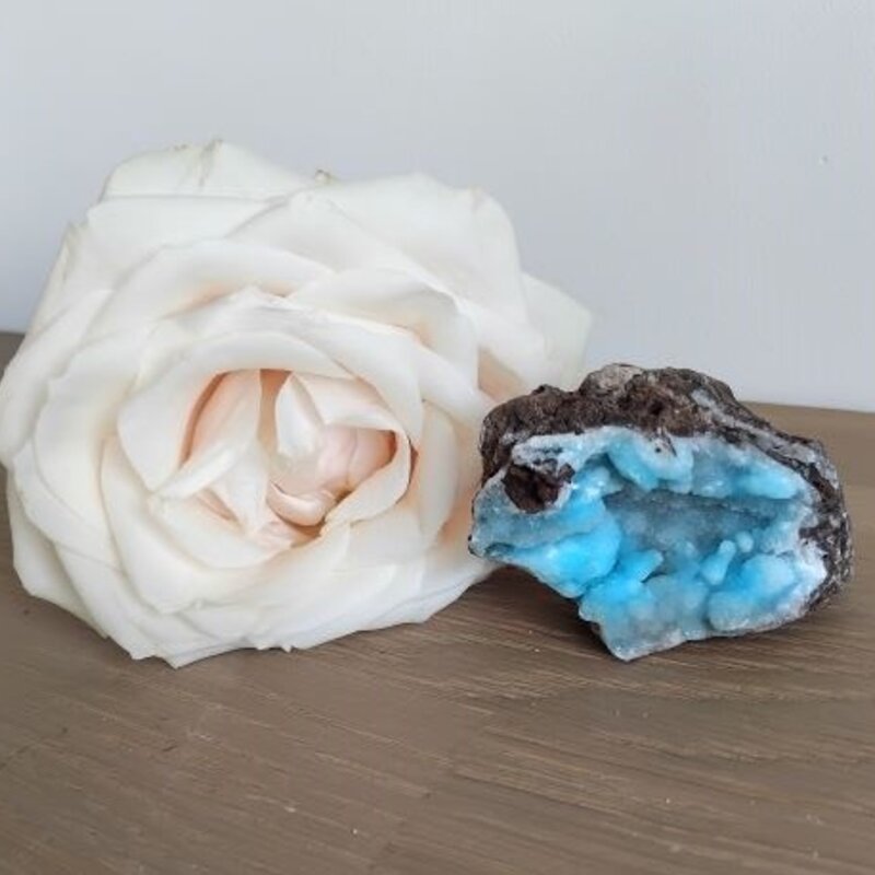 Larimar geode