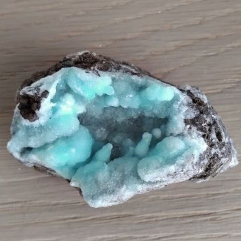 Larimar geode