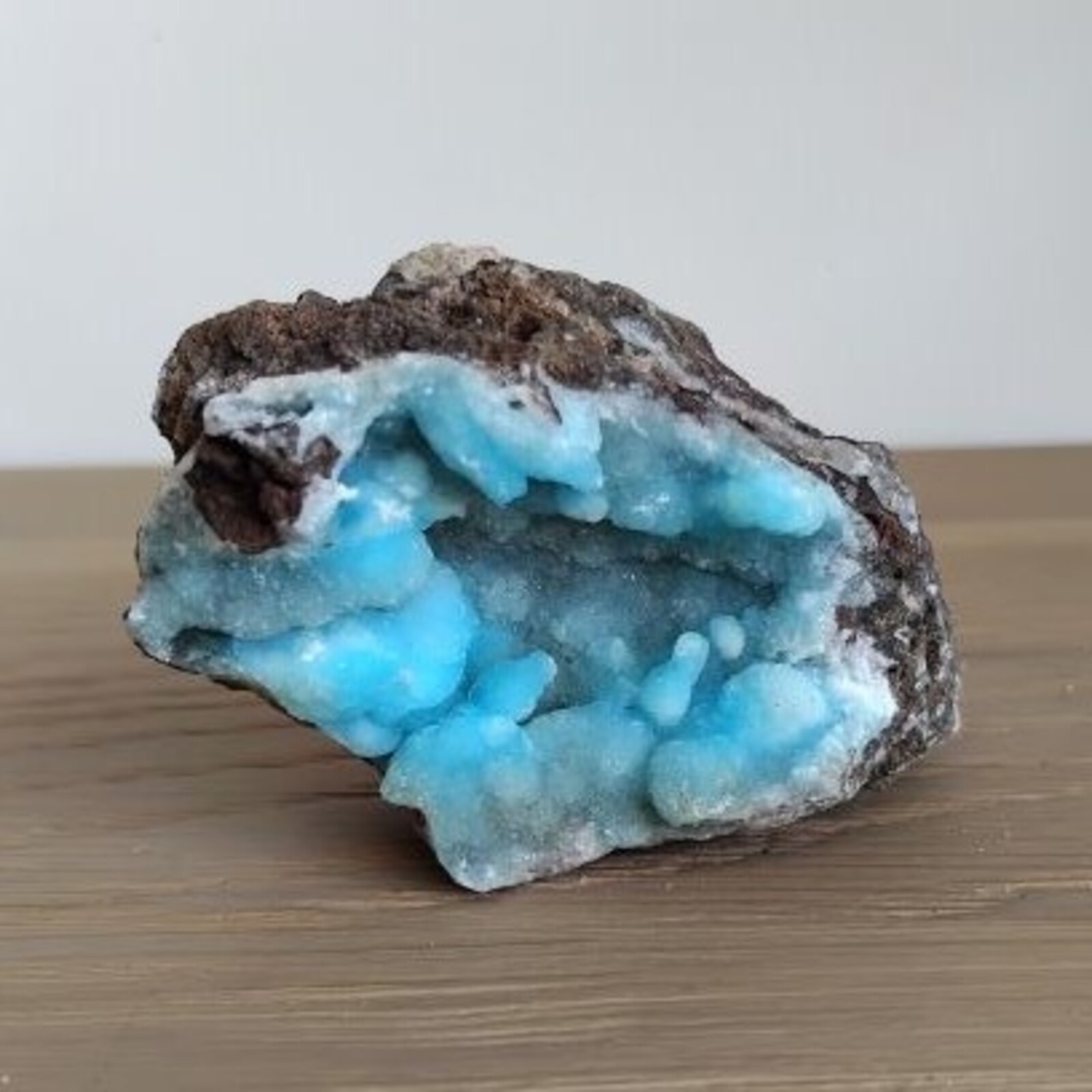 Larimar geode