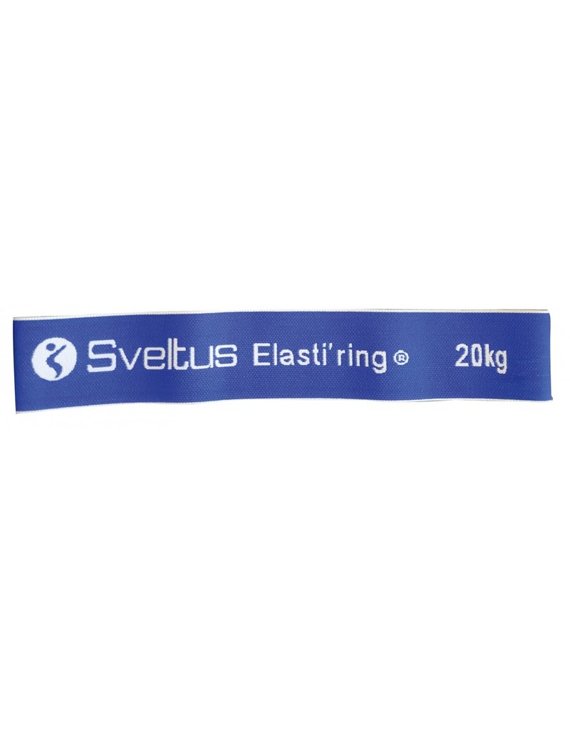 SVELTUS - Weerstandsband Elasti'ring 20 Kg Blauw