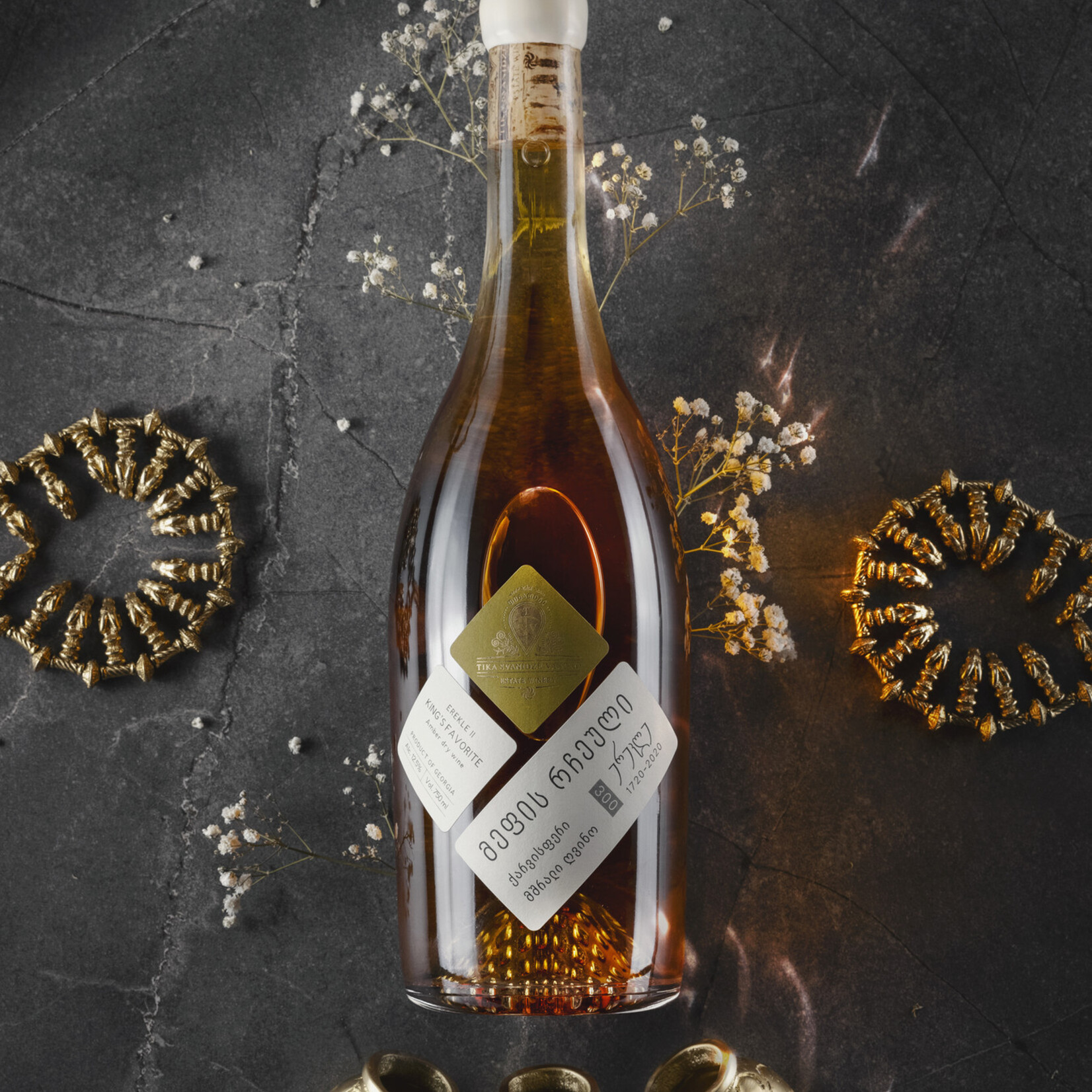 TSV Estate Winery King’s Favourite dry amber wine